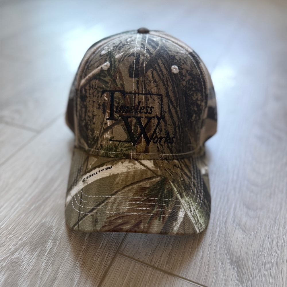 Timeless Works Camo Trucker Hat – Realtree® Camouflage / Hunting Hat